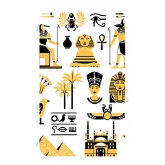 Egypt Symbols Decorative Icons Set Memory Card Reader (rectangular) by Wegoenart