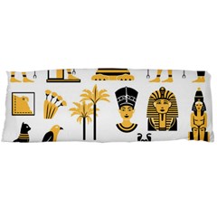 Egypt Symbols Decorative Icons Set Body Pillow Case (dakimakura) by Wegoenart