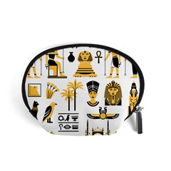 Egypt Symbols Decorative Icons Set Accessory Pouch (small) by Wegoenart