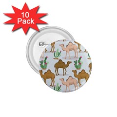 Camels Cactus Desert Pattern 1 75  Buttons (10 Pack) by Wegoenart