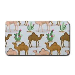 Camels Cactus Desert Pattern Medium Bar Mats by Wegoenart