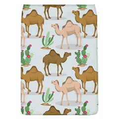 Camels Cactus Desert Pattern Removable Flap Cover (l) by Wegoenart