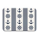 Nautical Seamless Pattern Vector Illustration Plate Mats 18 x12  Plate Mat