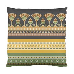 Seamless Pattern Egyptian Ornament With Lotus Flower Standard Cushion Case (one Side) by Wegoenart