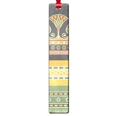 Seamless Pattern Egyptian Ornament With Lotus Flower Large Book Marks by Wegoenart