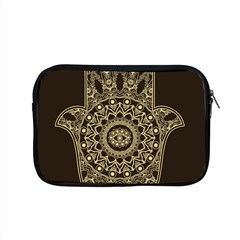 Hamsa Hand Drawn Symbol With Flower Decorative Pattern Apple Macbook Pro 15  Zipper Case by Wegoenart