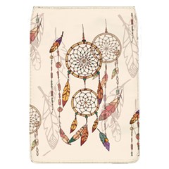 Coloured Dreamcatcher Background Removable Flap Cover (l) by Wegoenart