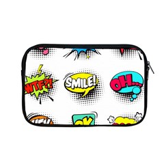 Set Colorful Comic Speech Bubbles Apple Macbook Pro 13  Zipper Case by Wegoenart