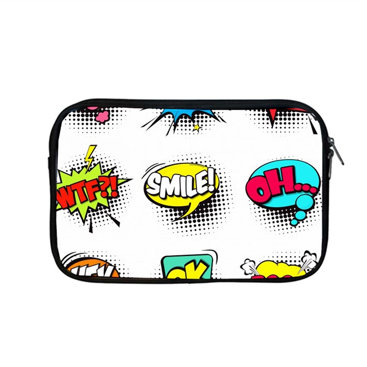 Set Colorful Comic Speech Bubbles Apple MacBook Pro 13  Zipper Case