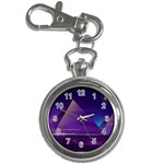 Egyptian Pyramids Night Landscape Cartoon Key Chain Watches Front