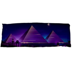 Egyptian Pyramids Night Landscape Cartoon Body Pillow Case (Dakimakura)