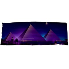 Egyptian Pyramids Night Landscape Cartoon Body Pillow Case Dakimakura (Two Sides)