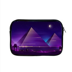 Egyptian Pyramids Night Landscape Cartoon Apple Macbook Pro 15  Zipper Case by Wegoenart