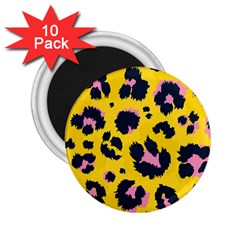 Leopard Print Seamless Pattern 2.25  Magnets (10 pack) 