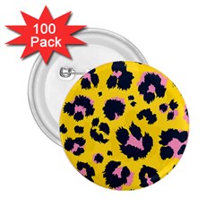 Leopard Print Seamless Pattern 2.25  Buttons (100 pack) 