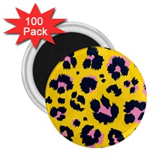 Leopard Print Seamless Pattern 2.25  Magnets (100 pack) 