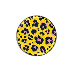 Leopard Print Seamless Pattern Hat Clip Ball Marker (4 pack)