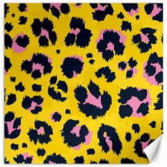 Leopard Print Seamless Pattern Canvas 16  x 16 