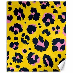 Leopard Print Seamless Pattern Canvas 20  x 24 