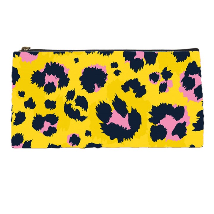 Leopard Print Seamless Pattern Pencil Cases