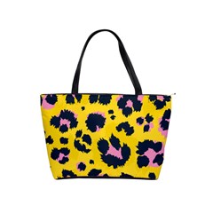 Leopard Print Seamless Pattern Classic Shoulder Handbag