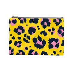 Leopard Print Seamless Pattern Cosmetic Bag (Large)