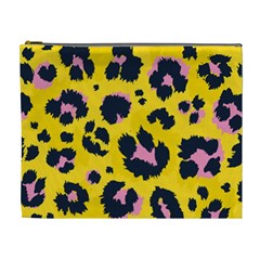 Leopard Print Seamless Pattern Cosmetic Bag (XL)