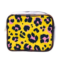 Leopard Print Seamless Pattern Mini Toiletries Bag (One Side)