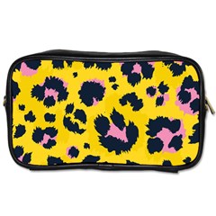 Leopard Print Seamless Pattern Toiletries Bag (Two Sides)