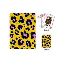 Leopard Print Seamless Pattern Playing Cards Single Design (Mini)