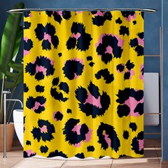 Leopard Print Seamless Pattern Shower Curtain 60  x 72  (Medium) 