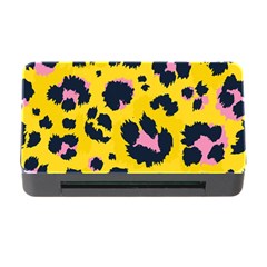 Leopard Print Seamless Pattern Memory Card Reader with CF