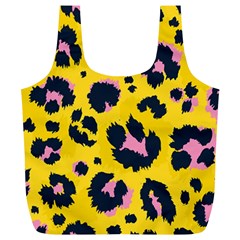 Leopard Print Seamless Pattern Full Print Recycle Bag (XL)