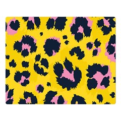 Leopard Print Seamless Pattern Double Sided Flano Blanket (Large) 