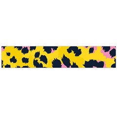 Leopard Print Seamless Pattern Large Flano Scarf 