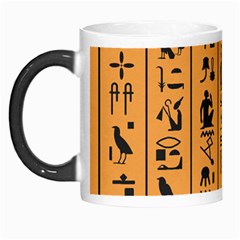 Egyptian Hieroglyphs Ancient Egypt Letters Papyrus Background Vector Old Egyptian Hieroglyph Writing Morph Mugs by Wegoenart