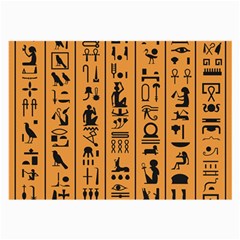 Egyptian Hieroglyphs Ancient Egypt Letters Papyrus Background Vector Old Egyptian Hieroglyph Writing Large Glasses Cloth by Wegoenart