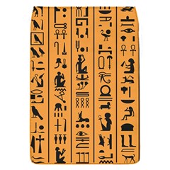 Egyptian Hieroglyphs Ancient Egypt Letters Papyrus Background Vector Old Egyptian Hieroglyph Writing Removable Flap Cover (s) by Wegoenart