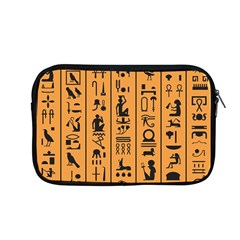 Egyptian Hieroglyphs Ancient Egypt Letters Papyrus Background Vector Old Egyptian Hieroglyph Writing Apple Macbook Pro 13  Zipper Case by Wegoenart