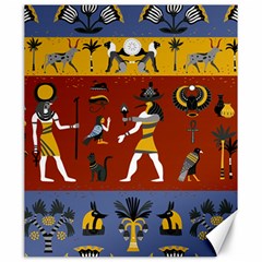 Ancient Egyptian Religion Seamless Pattern Canvas 20  X 24  by Wegoenart