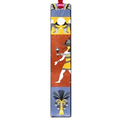 Ancient Egyptian Religion Seamless Pattern Large Book Marks by Wegoenart