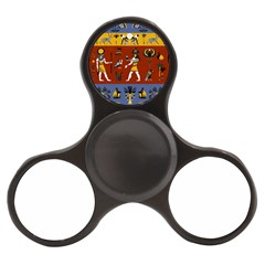 Ancient Egyptian Religion Seamless Pattern Finger Spinner by Wegoenart