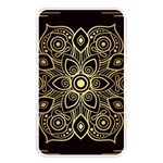 Luxury Golden Mandala Background Memory Card Reader (Rectangular) Front