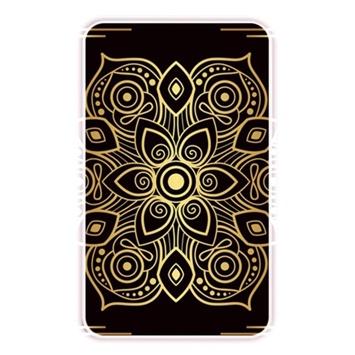 Luxury Golden Mandala Background Memory Card Reader (Rectangular)