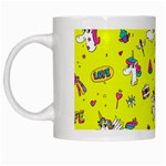 Pattern Unicorns Mermaids Horses Girlish Things White Mugs Left