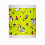 Pattern Unicorns Mermaids Horses Girlish Things White Mugs Center