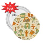 Egypt Seamless Pattern 2.25  Buttons (10 pack)  Front