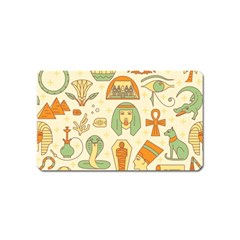 Egypt Seamless Pattern Magnet (name Card) by Wegoenart