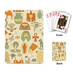 Egypt Seamless Pattern Playing Cards Single Design (Rectangle) Back