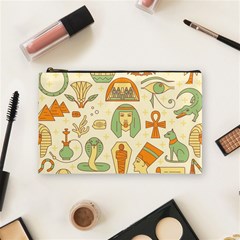 Egypt Seamless Pattern Cosmetic Bag (medium) by Wegoenart